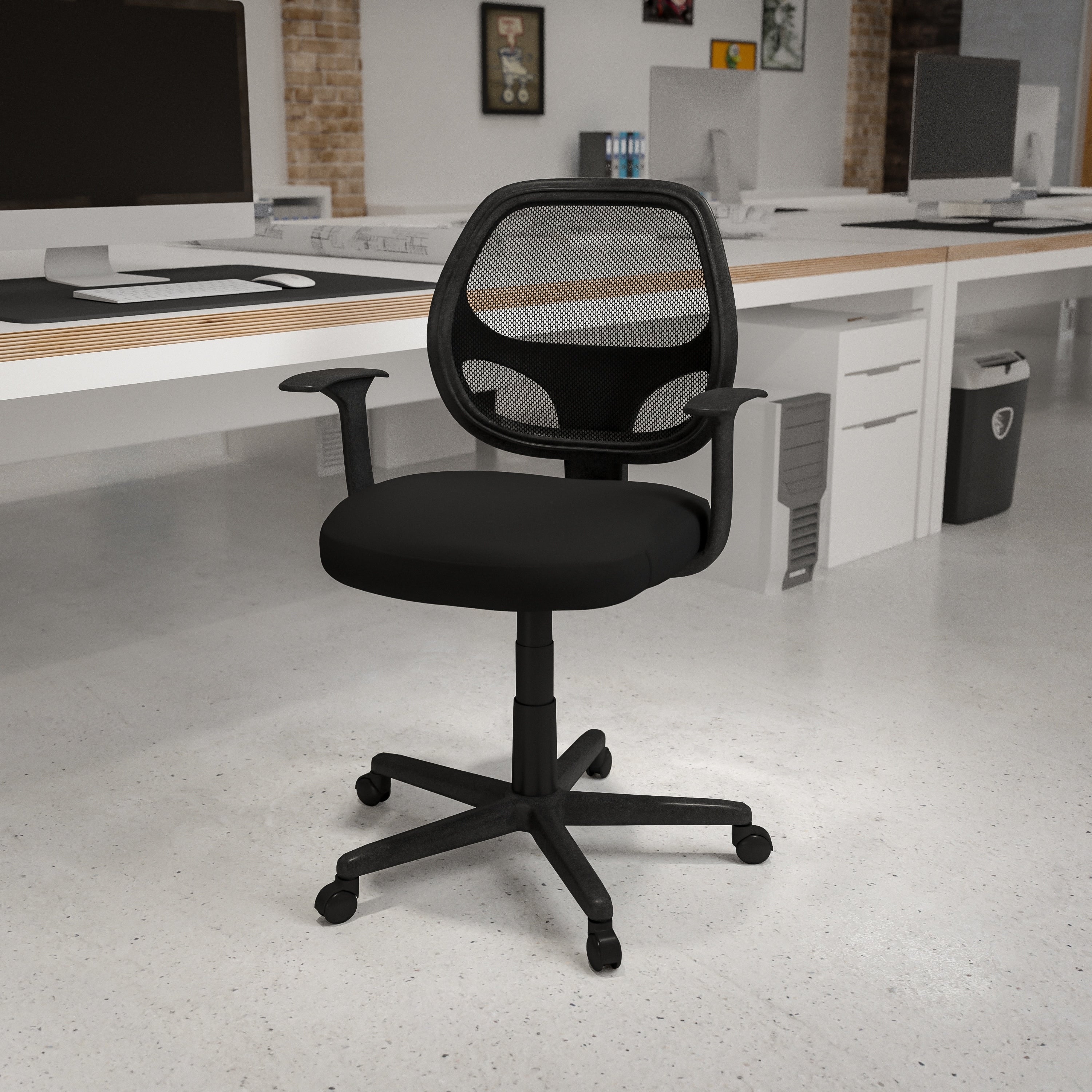 Mid Back Mesh Task Chair Assembly Required