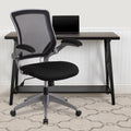 Mid Back Mesh Task Chair With Flip Up Arms