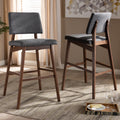 Mid Century Bar Stool 2 Piece Set