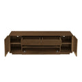 Mid Century Modern 59 Tv Stand For Tvs Up To 65 Media Console Entertainment Center With Cabinets Drawers