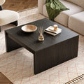 Mid Century Modern Square Coffee Table Living Room Bedroom Center Cocktail Accent Table