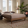 Carson Carrington Ulvsta Mid Century Platform Bed Frame