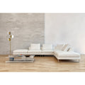 3 Light Floor Lamp With Clear Glass