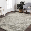 Mid Century Taupe Beige Abstract Rug 810 X 127