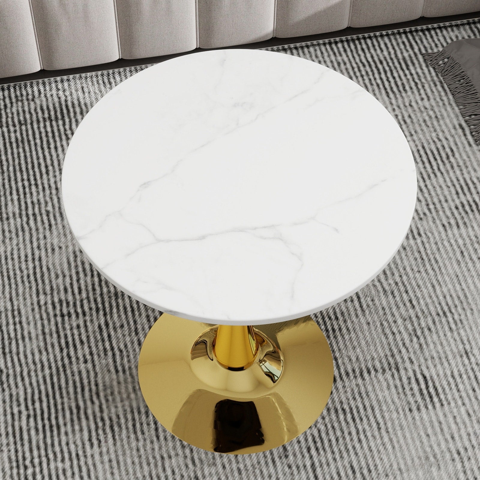 Mid Century Modern Style Dining Table Accommodates 2 Or 4 People