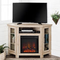 48 Corner Fireplace Tv Stand Console 48 X 20 X 32H