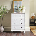 Taylor Olive Elbow 4 Drawer Solid Wood Chest