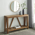 52 A Frame Entry Console Table 52 X 14 X 32H