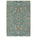 Hand Tufted Perry Turquoise All Over Wool Rug 9 X 12