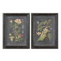 Midnight Botanicals Wall Art Set Of 2