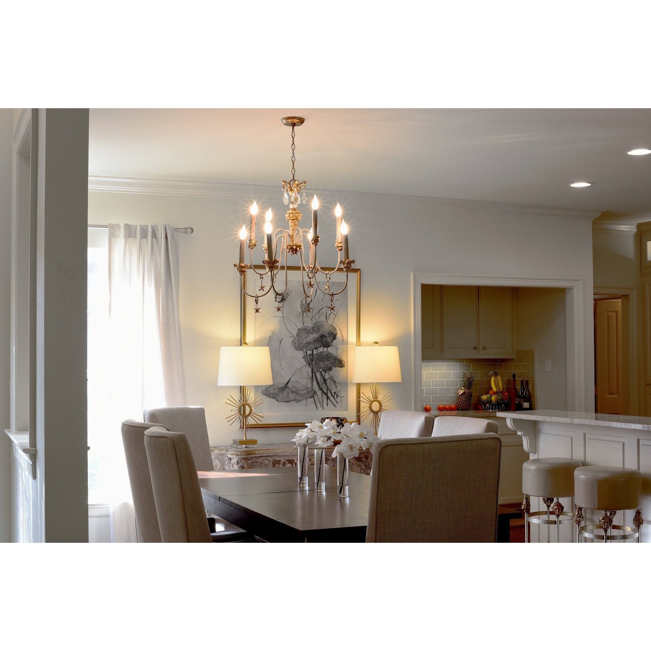 Mignon 8Lt Chandelier