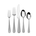Mikasa Gourmet Basic 18.0 Satin Symmetry 45 Pc Flatware Set