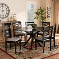 Mila Modern And Contemporary 7 Piece Dining Set