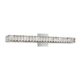 Silver Orchid Brennan Led Wall Sconce With Chrome Finish