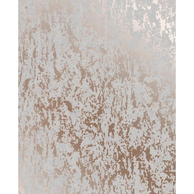 Milan Texture Rose Gold And Grey Wallpaper