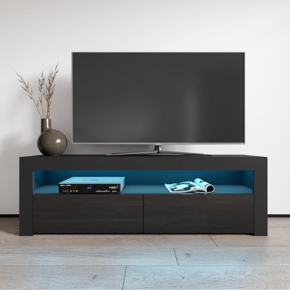 Milano Classic Modern 63 Tv Stand With 16 Color Leds