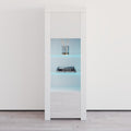 Milano Bookcase Matte Body High Gloss Fronts With 16 Color Leds