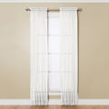 Miller Curtains Angelica 84 Inch Sheer Curtain Panel With Rod Pocket 56 X 84
