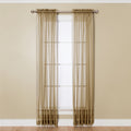 Miller Curtains Angelica Sheer 95 Inch Rod Pocket Curtain Panel