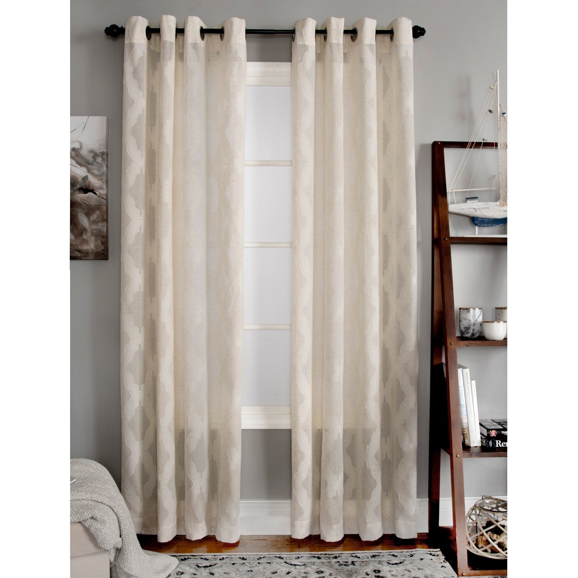 Porch Den Friars Grommet Top Curtain Panel
