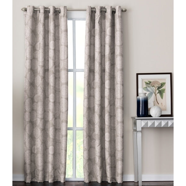 Porch Den Fricke Grommet Top Curtain Panel
