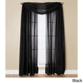 Miller Curtains Preston 216 Inch Sheer Window Scarf