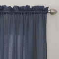 Miller Curtains Preston 95 Inch Rod Pocket Sheer Curtain Panel