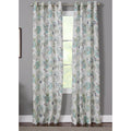 Porch Den Summit Pointe Floral Pattern Grommet Top Panel