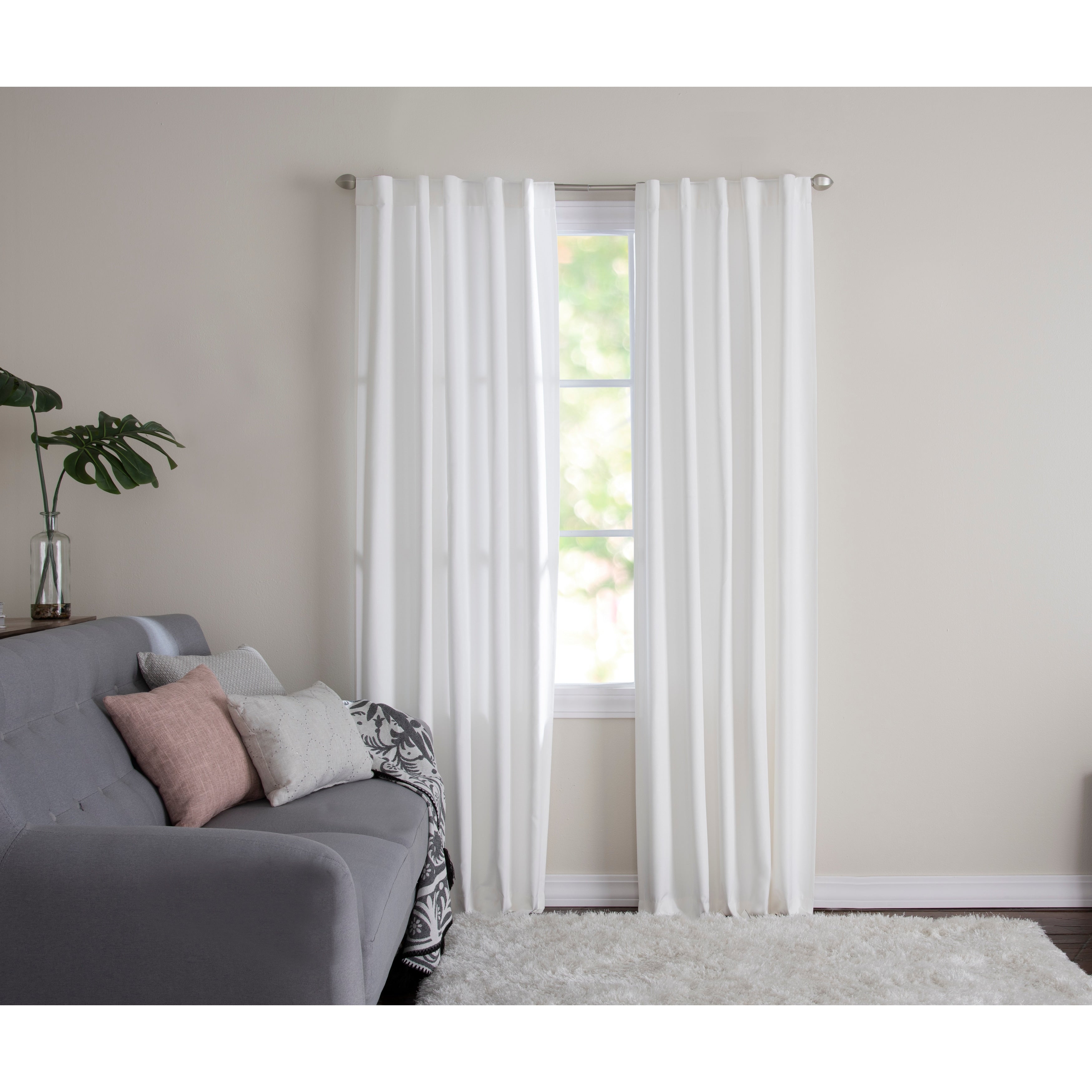 Miller Curtains Wakefield Hidden Back Tab Blackout Panel