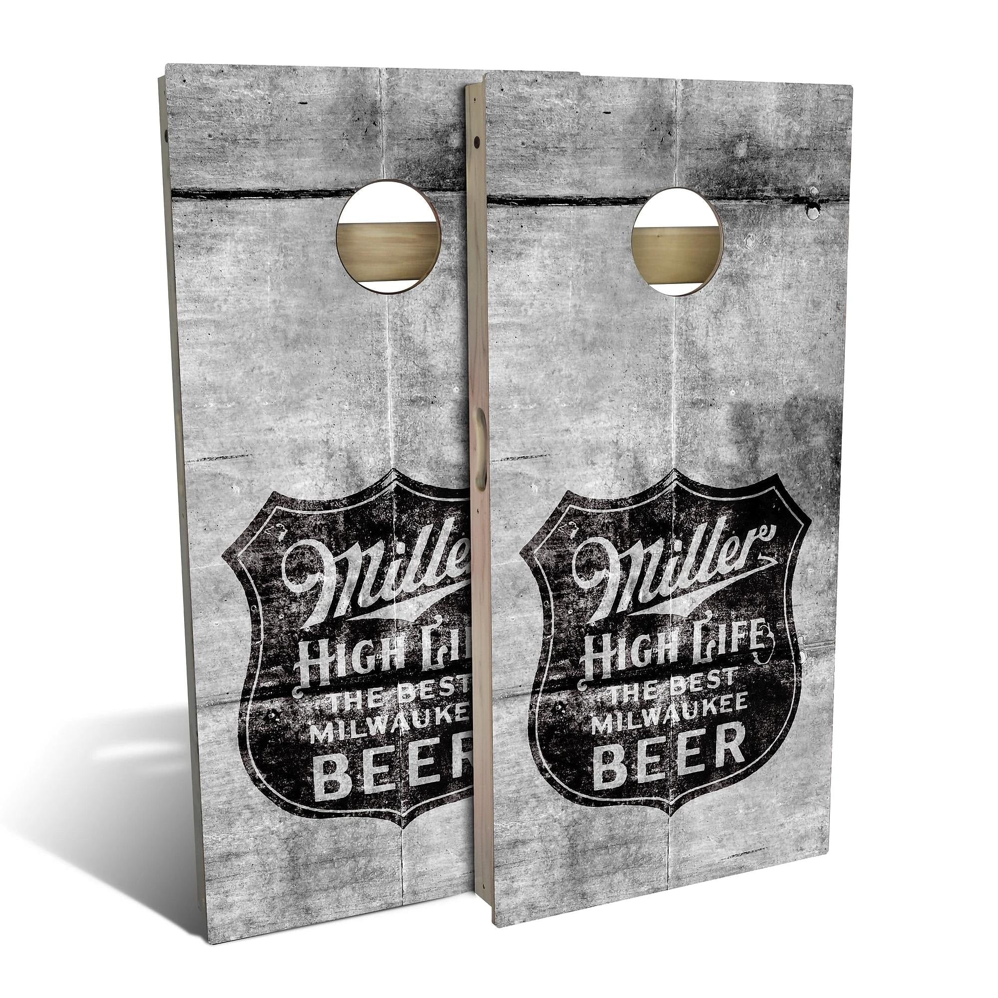 Miller High Life Cornhole Set Choose Your Size Accessories