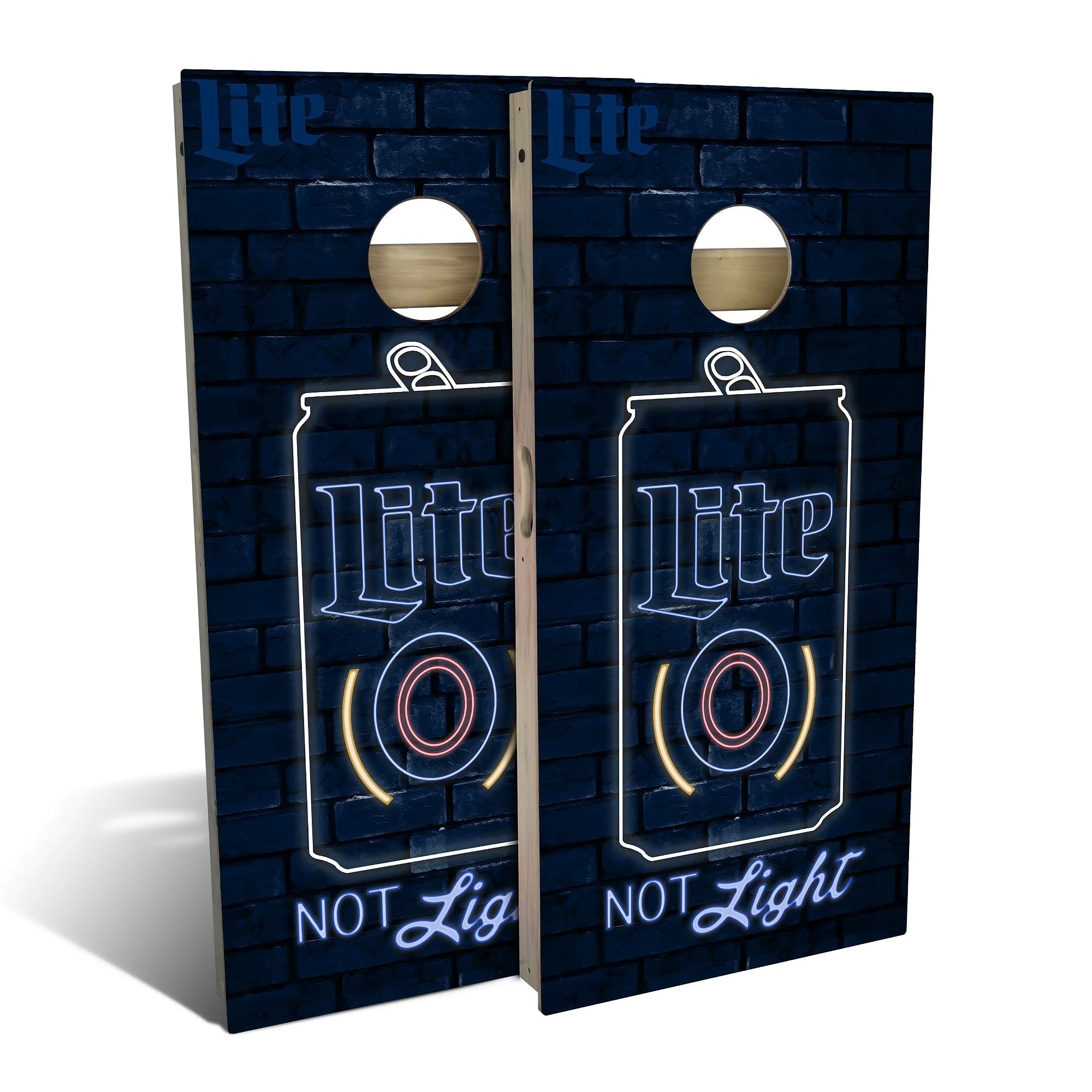 Miller Lite Neon Cornhole Set Choose Your Size Accessories