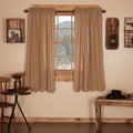 Millsboro Scalloped Lined Short Panel Set 63 X 36
