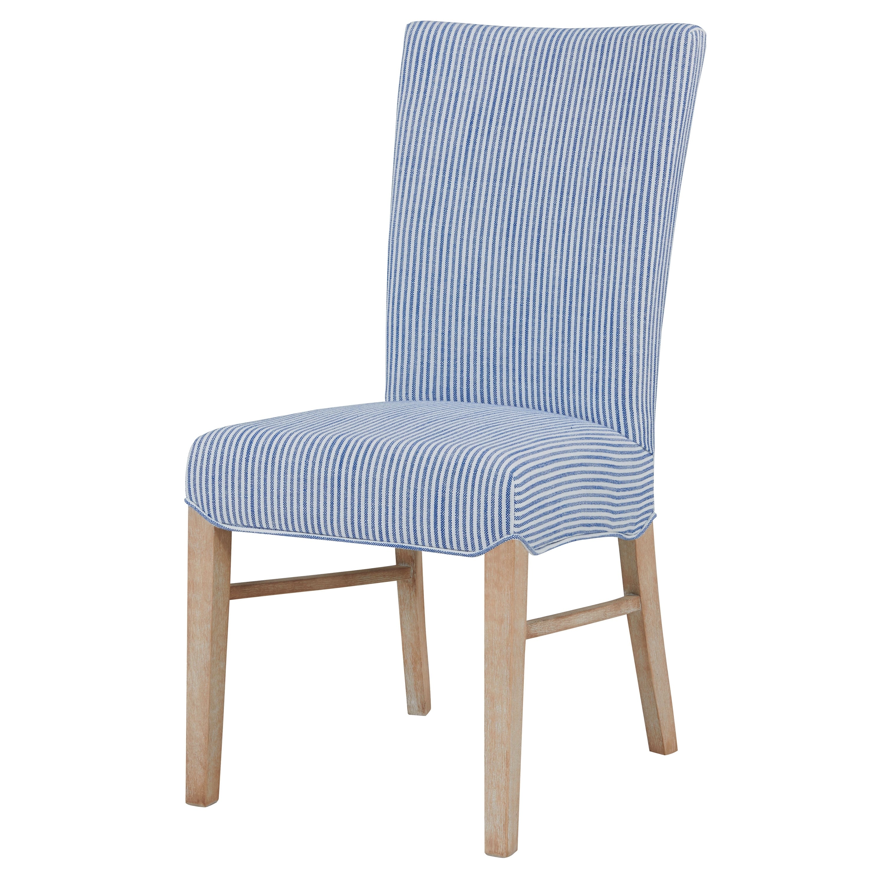 Milton Fabric Chair Set Of 2 97 Viscose 3 Linen