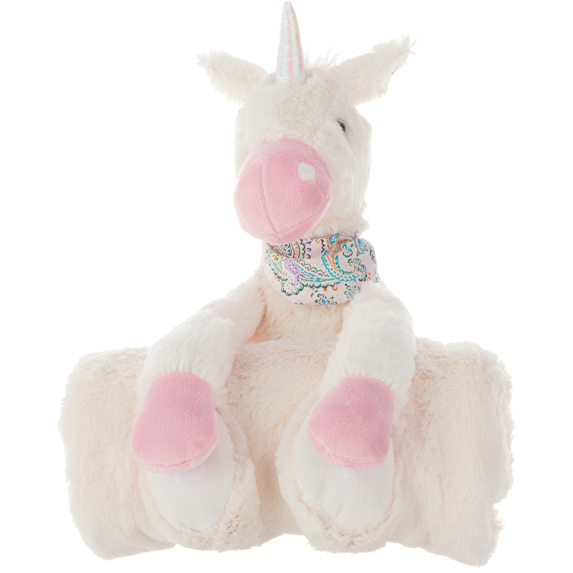 Mina Victory Plushlines Ivory Throw Pillow 7 X 17