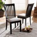 Copper Grove Quelicai Cushioned Armless Dining Chairs Set Of 2
