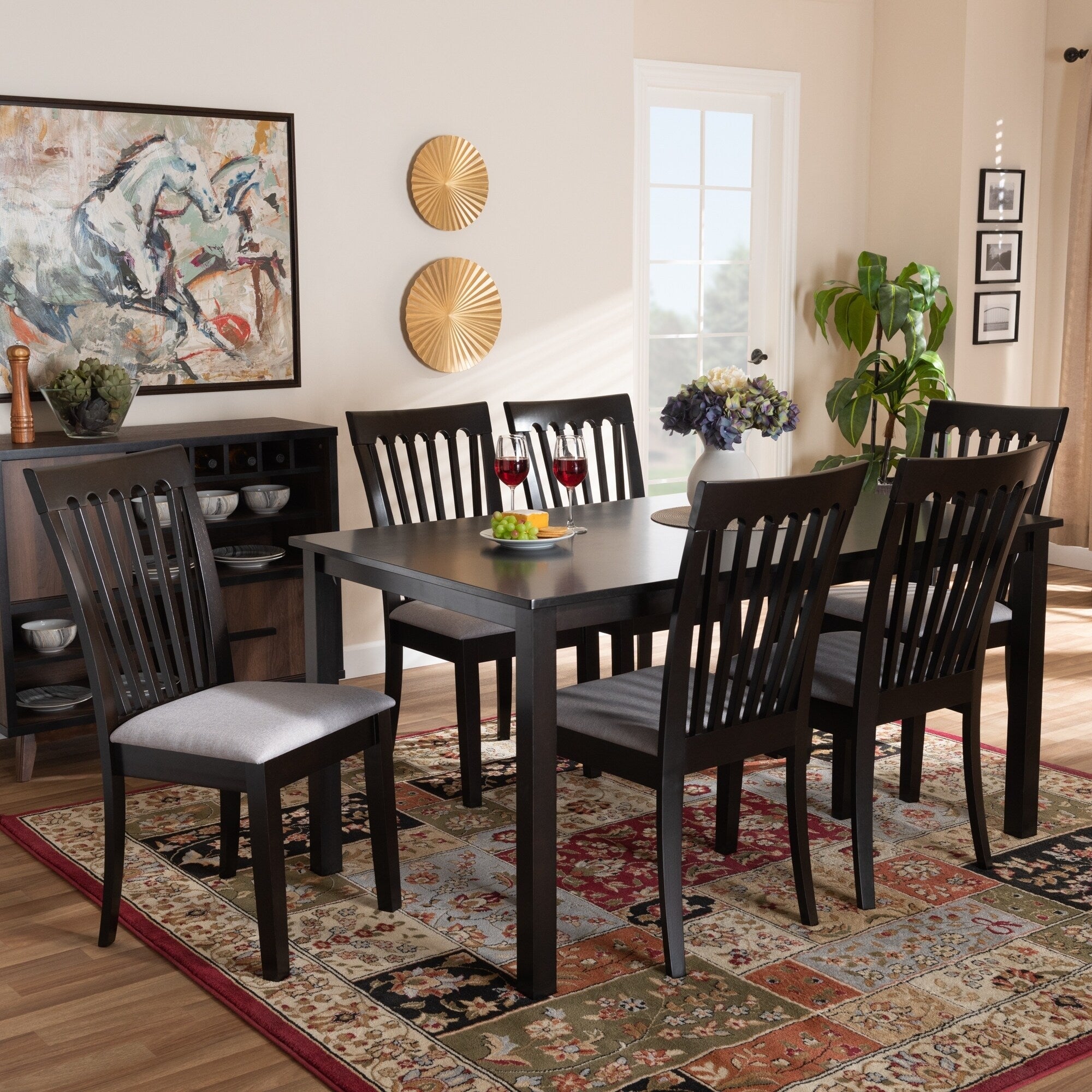 Copper Grove Quelicai 7 Piece Dining Set