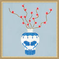 Ming Vase By Carrie Cantwell Framed Mounted Canvas Wall Art Print