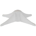 White Plastic Christmas Tree Stand For 2 2.5 Artificial Trees