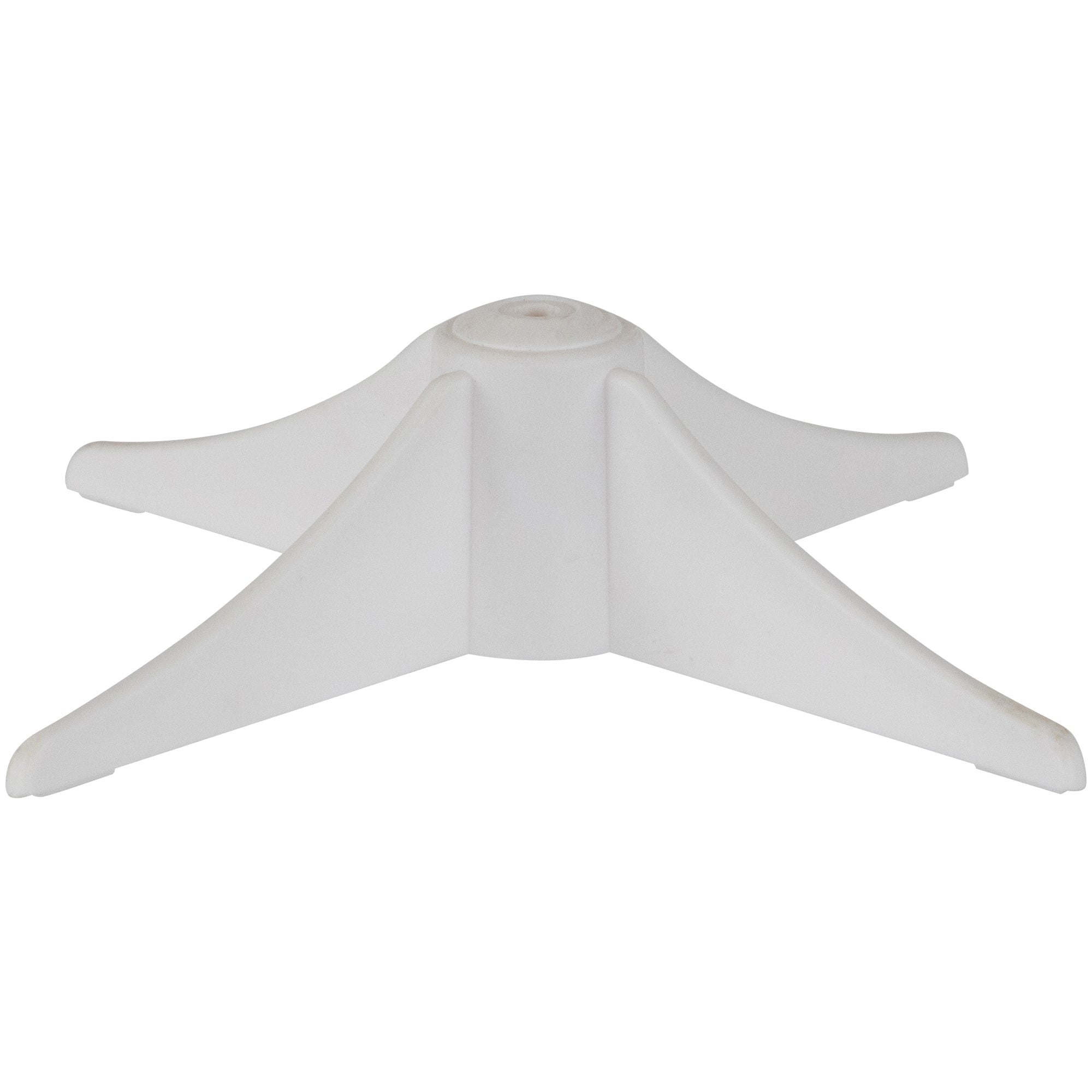 White Plastic Christmas Tree Stand For 2 2.5 Artificial Trees