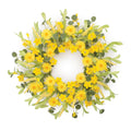 Mini Wildflower Floral Wreath 22 Inch