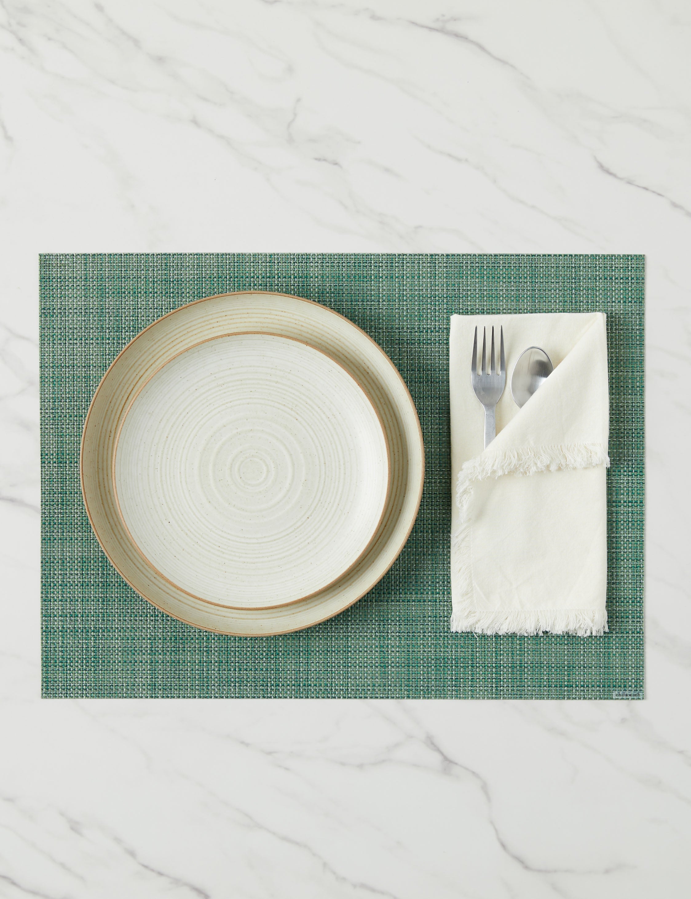 Mini Basketweave Rectangle Placemat (Set of 4) by Chilewich
