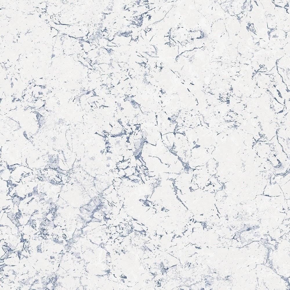 Minimal Marble Wallpaper Marble In Blue Navy Cream Indigo Indigo Blue
