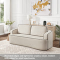 Minimalist 2 Seater Sofa Couch Loveseat Sofa Couch Accent Sofa Couch Settee With Wood Frame For Living Room Bedroom
