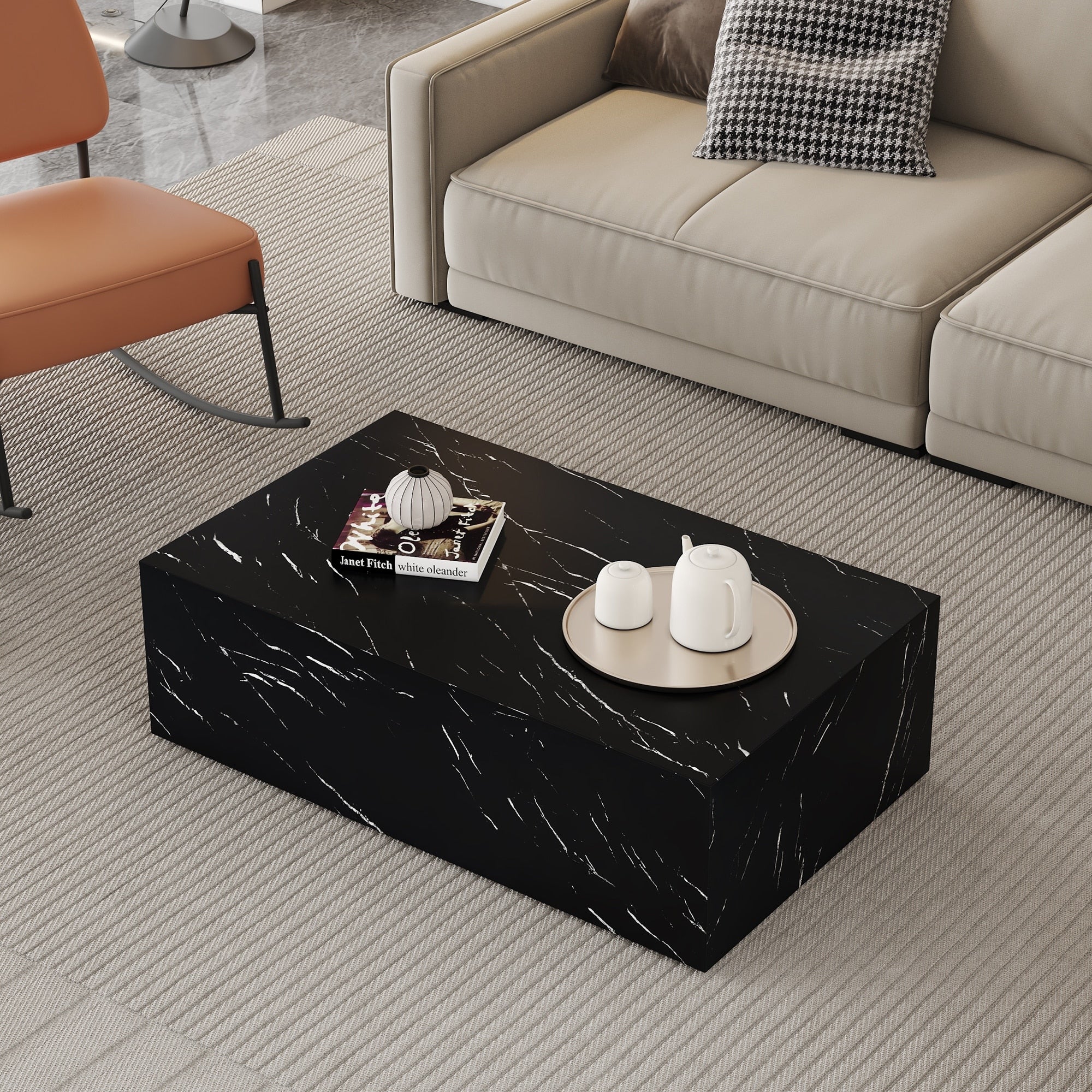 Minimalist Coffee Table Side Table For Living Room End Table Accent Table Center Table Cocktail Table