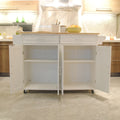 Minimalist Mobile Kitchen Island With Towel Rack Spice Rack White Rolling Kitchen Island With Cabinets