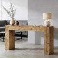 Minimalist Wood Console Table Side Table For Hallway And Entryway