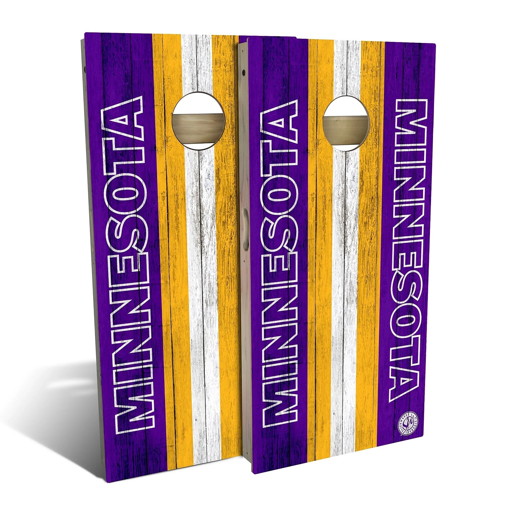 Minnesota Football Cornhole Set Choose Your Size Accessories