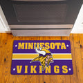 Minnesota Vikings Anti Fatigue Door Mat 30 X 18