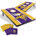 Minnesota Vikings Nfl Compact 2X3 Tailgate Cornhole Board Set