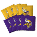 Minnesota Vikings Nfl Dual Sided Pro Stop Slide Cornhole Bags
